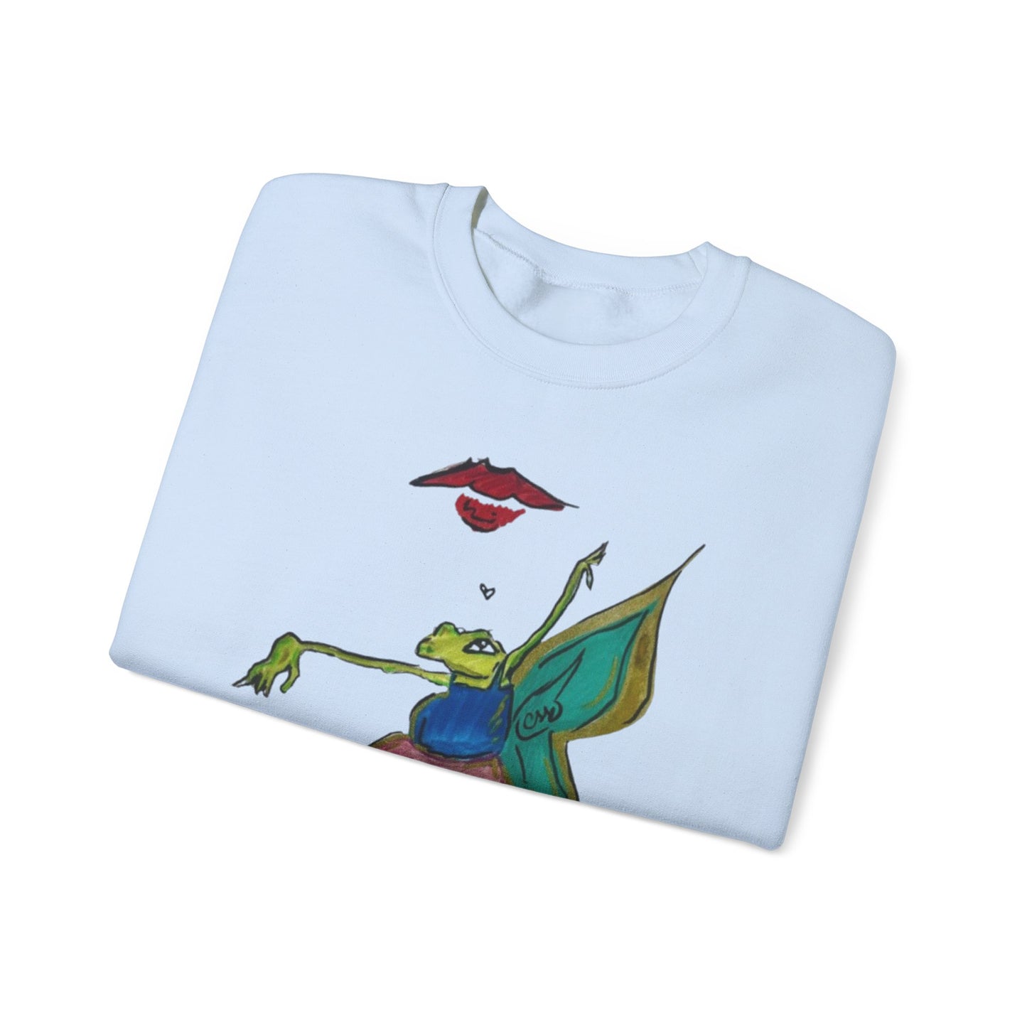 Frog Ballerina Unisex Sweatshirt