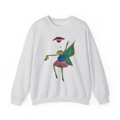 Frog Ballerina Unisex Sweatshirt