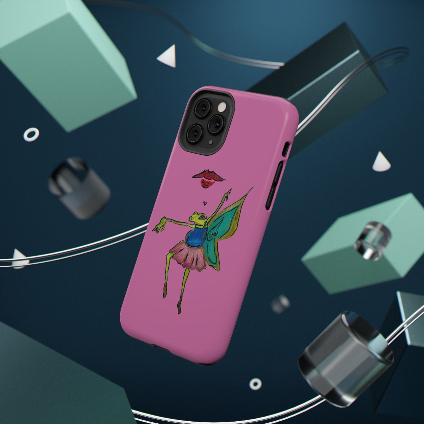 Frog Ballerina Phone Cases