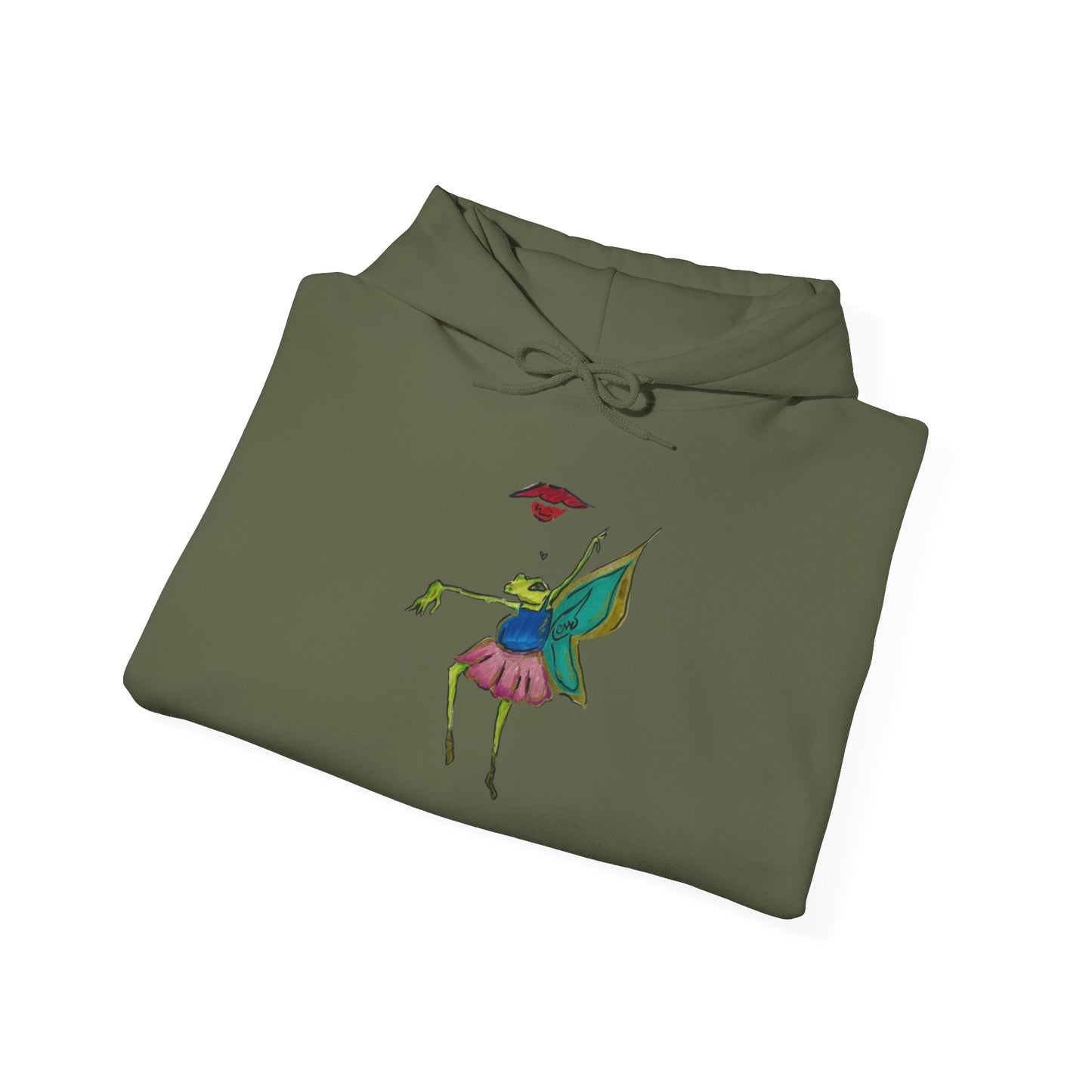 Frog Ballerina Unisex Hoodie