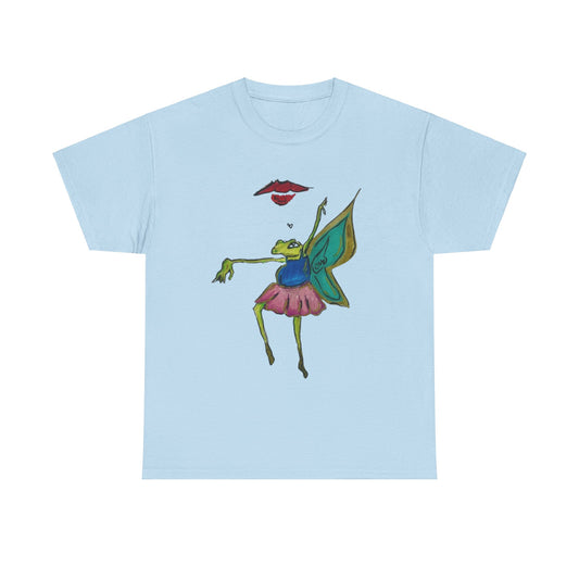 Frog Ballerina Unisex Heavy Cotton Tee