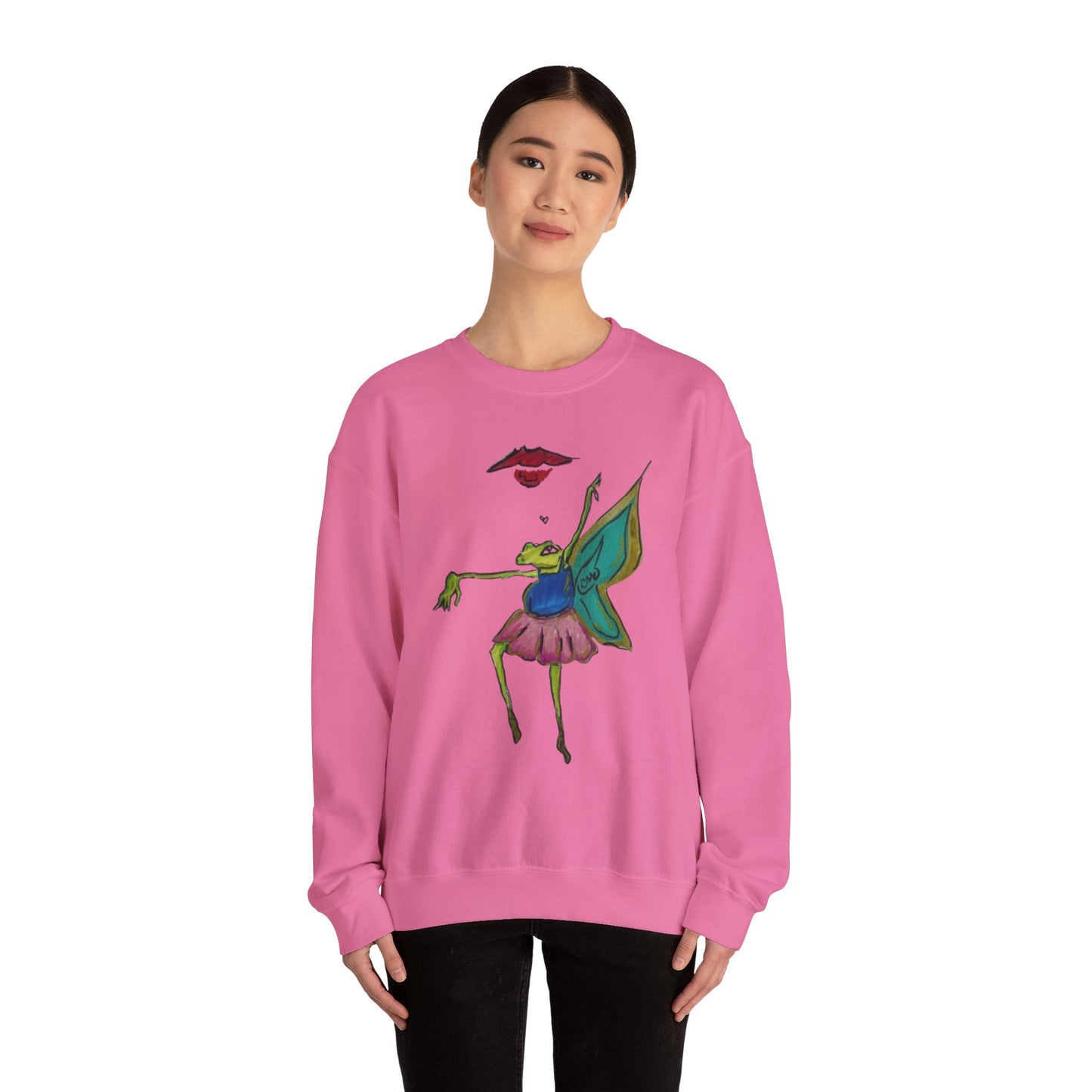 Frog Ballerina Unisex Sweatshirt