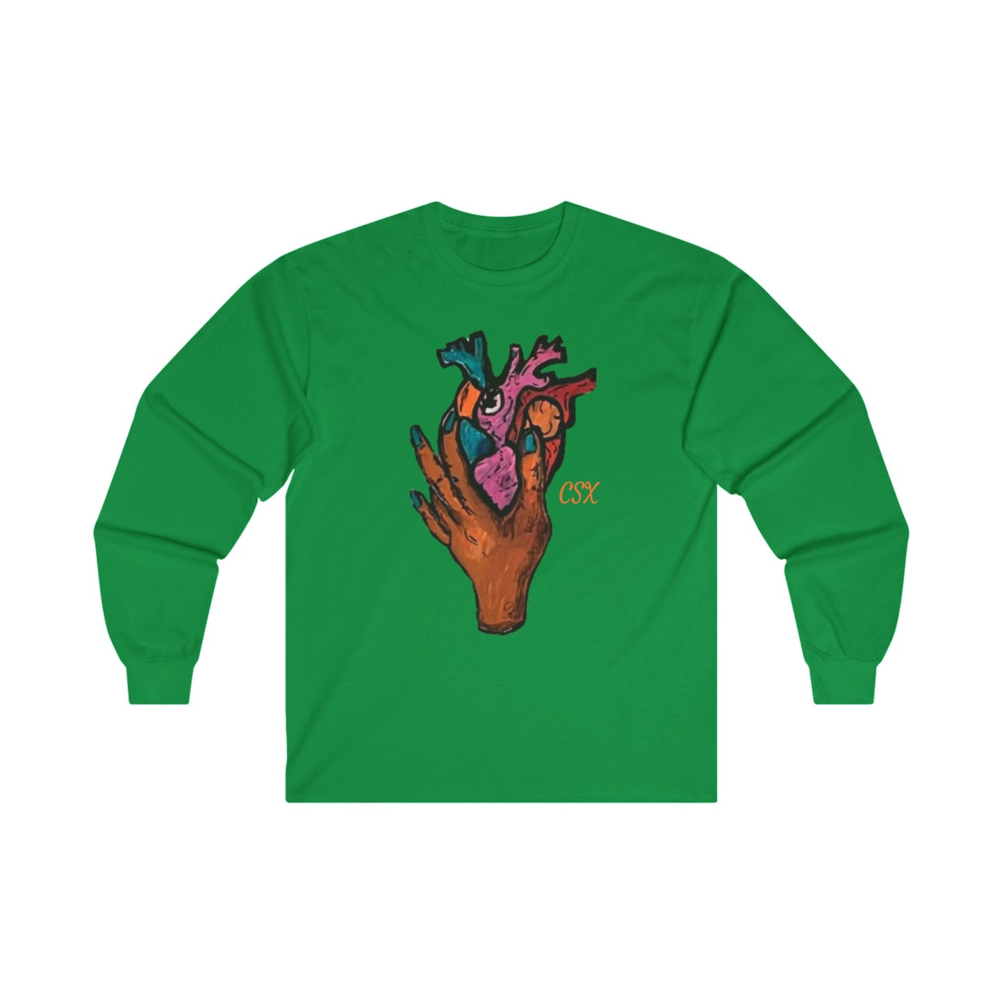 Heart Unisex Ultra Cotton Long Sleeve Tee