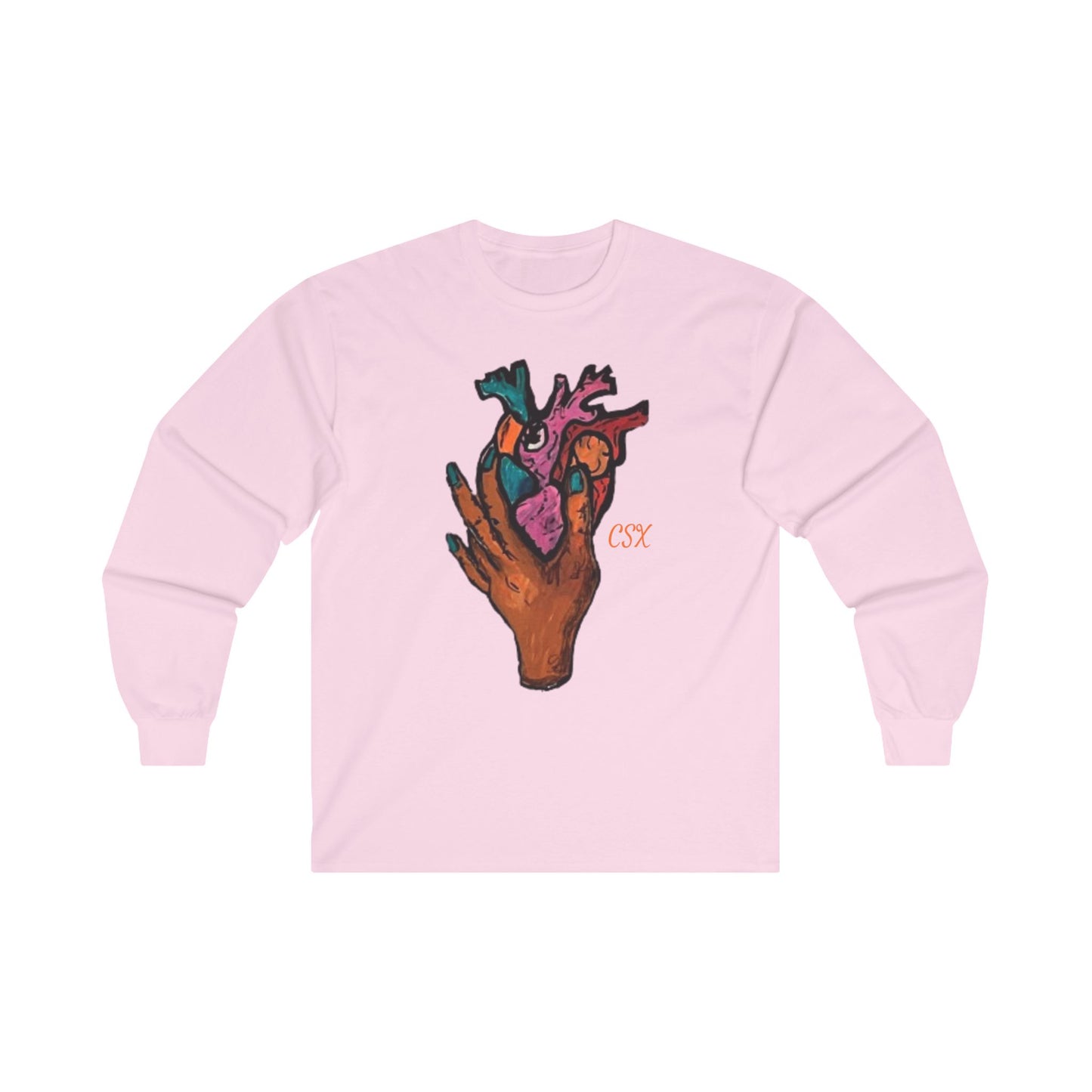 Heart Unisex Ultra Cotton Long Sleeve Tee