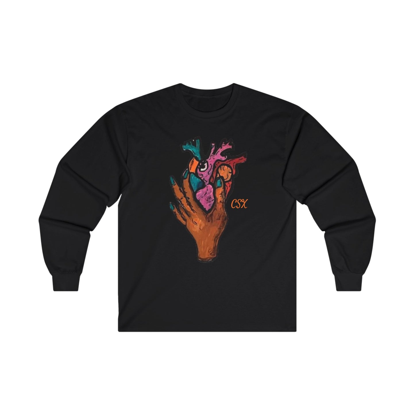 Heart Unisex Ultra Cotton Long Sleeve Tee