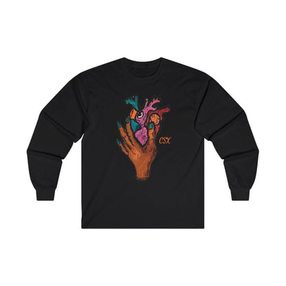 Heart Unisex Ultra Cotton Long Sleeve Tee