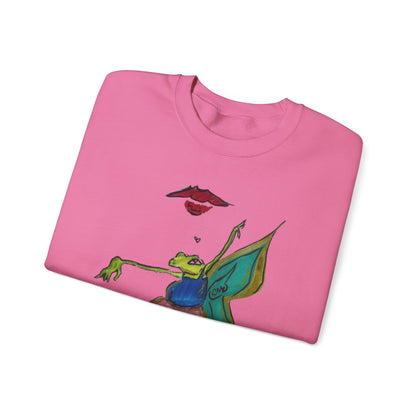 Frog Ballerina Unisex Sweatshirt