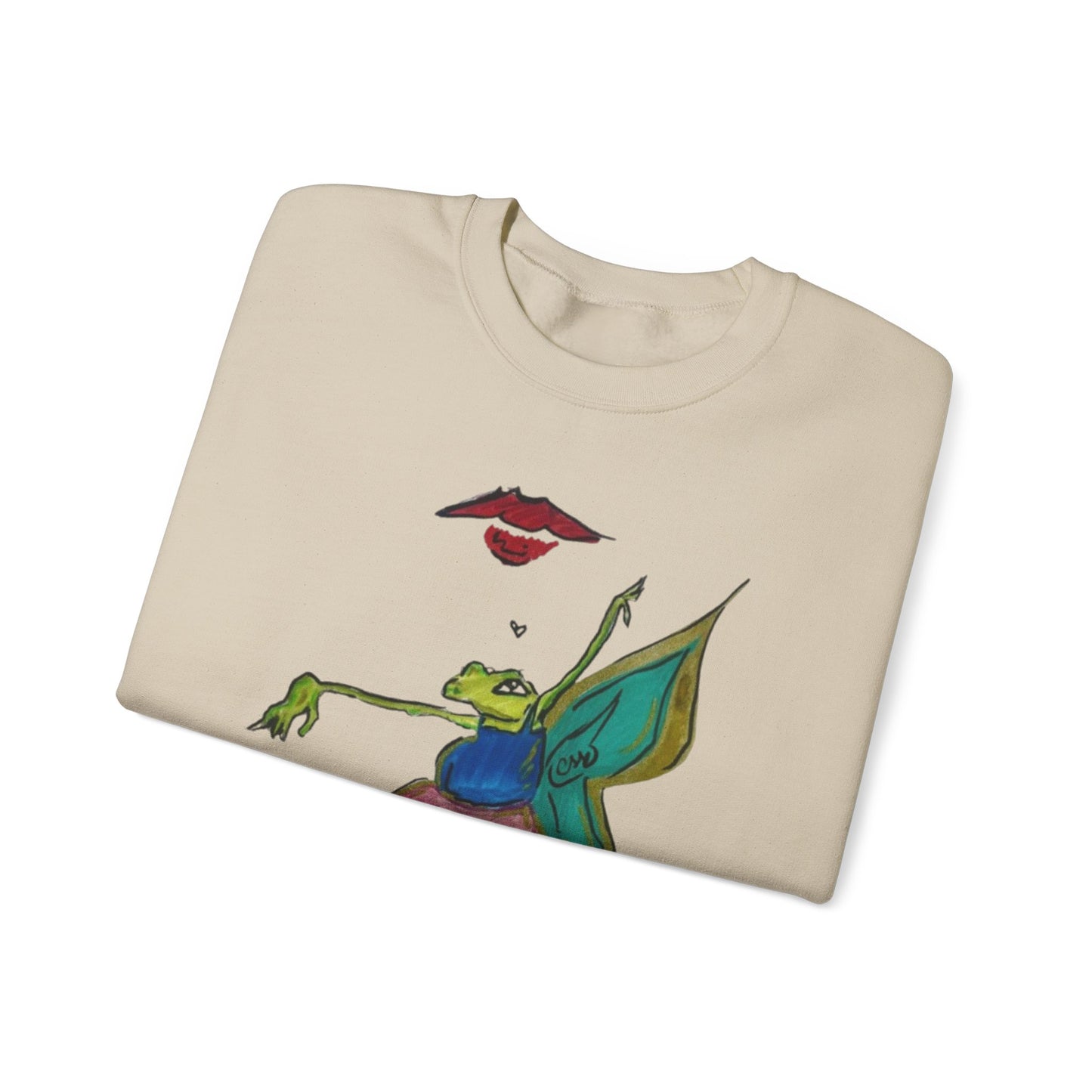 Frog Ballerina Unisex Sweatshirt