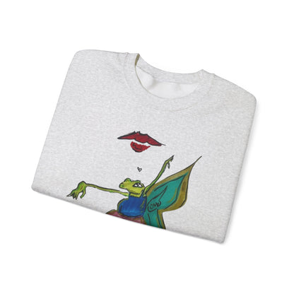 Frog Ballerina Unisex Sweatshirt