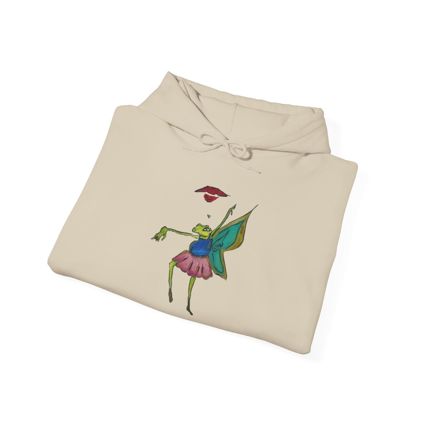 Frog Ballerina Unisex Hoodie