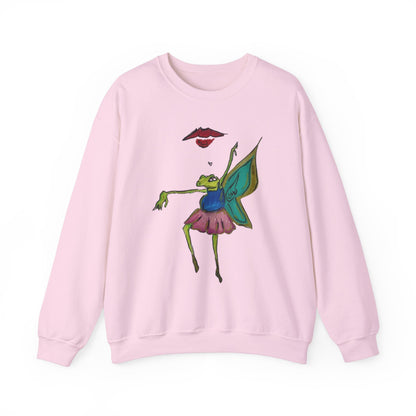 Frog Ballerina Unisex Sweatshirt