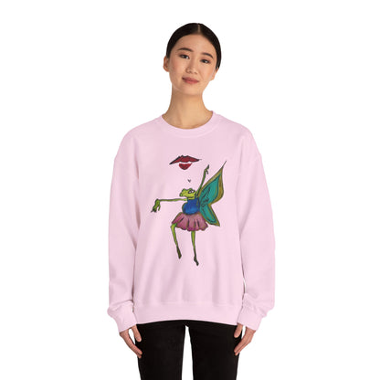 Frog Ballerina Unisex Sweatshirt