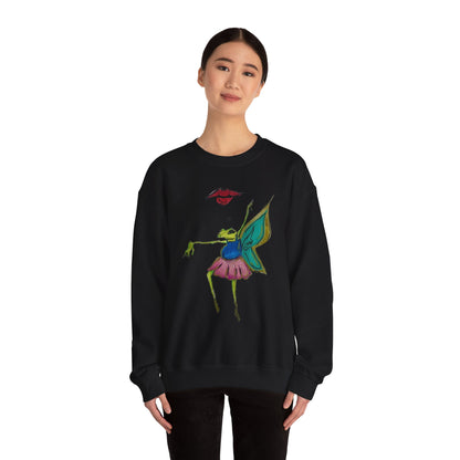 Frog Ballerina Unisex Sweatshirt