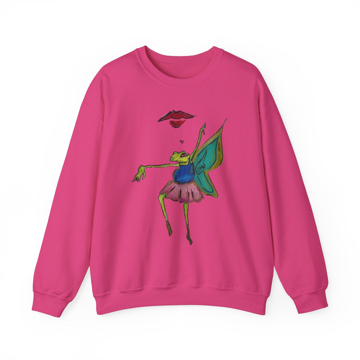 Frog Ballerina Unisex Sweatshirt