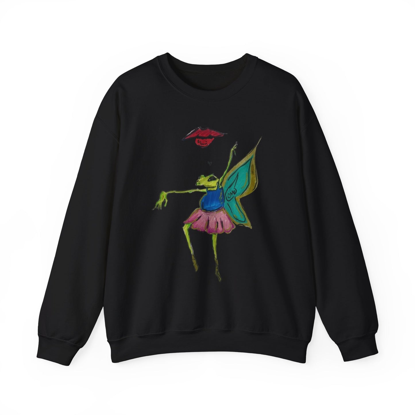 Frog Ballerina Unisex Sweatshirt