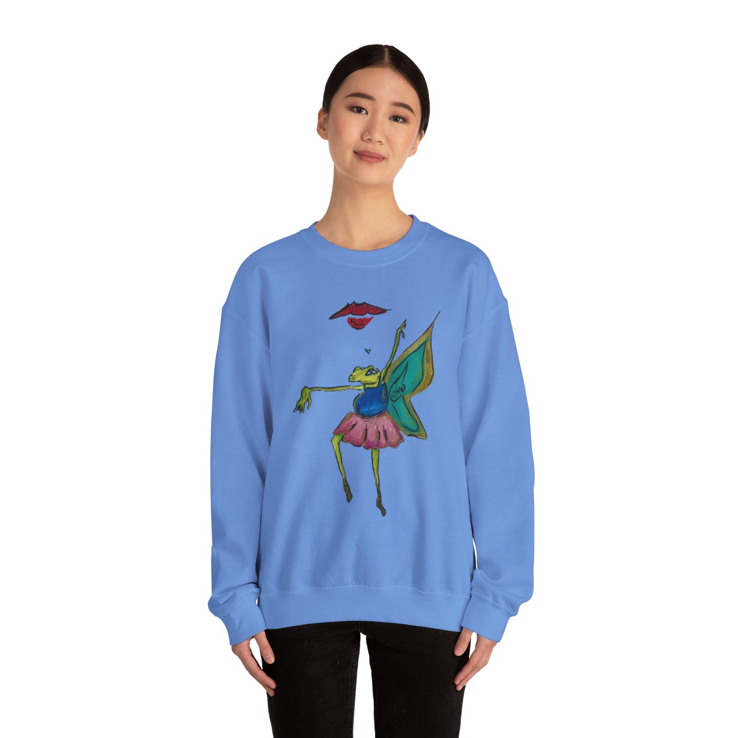 Frog Ballerina Unisex Sweatshirt