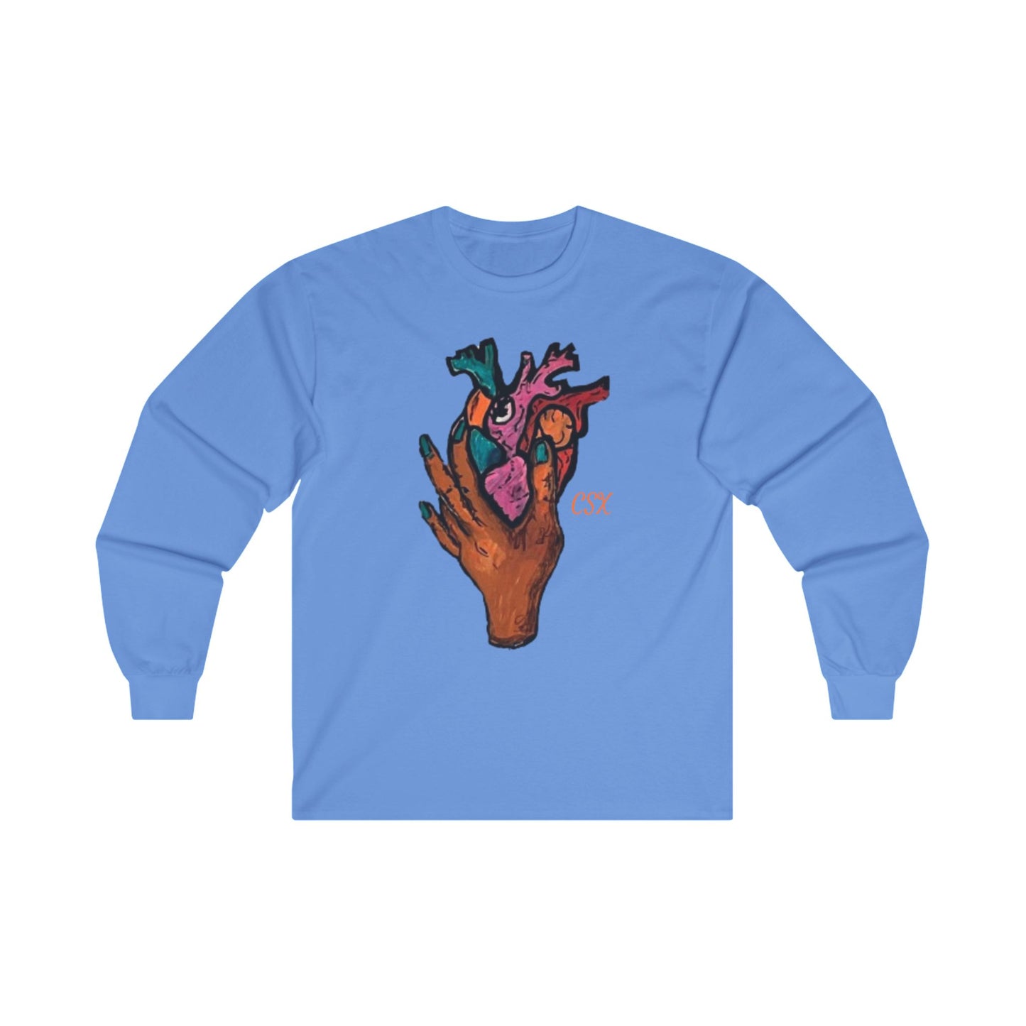 Heart Unisex Ultra Cotton Long Sleeve Tee