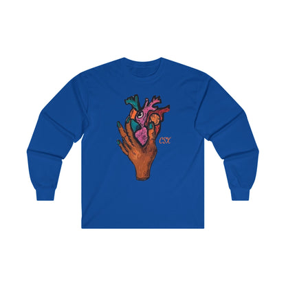 Heart Unisex Ultra Cotton Long Sleeve Tee