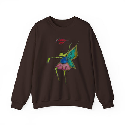 Frog Ballerina Unisex Sweatshirt