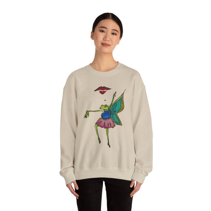 Frog Ballerina Unisex Sweatshirt