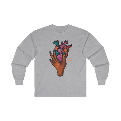 Heart Unisex Ultra Cotton Long Sleeve Tee