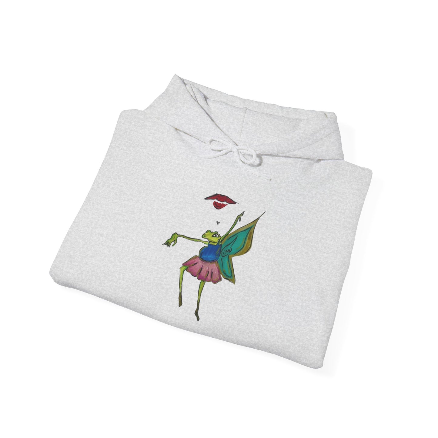 Frog Ballerina Unisex Hoodie